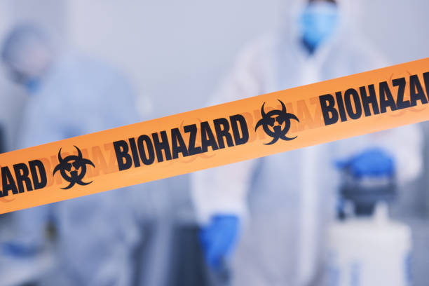 Professional Biohazard technician working in Morrisville, PA